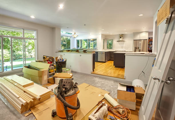 Professional Kitchen Island Installation technician working in Webster, TX